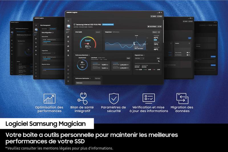 Logiciel Samsung Magician pour SSD Samsung 990