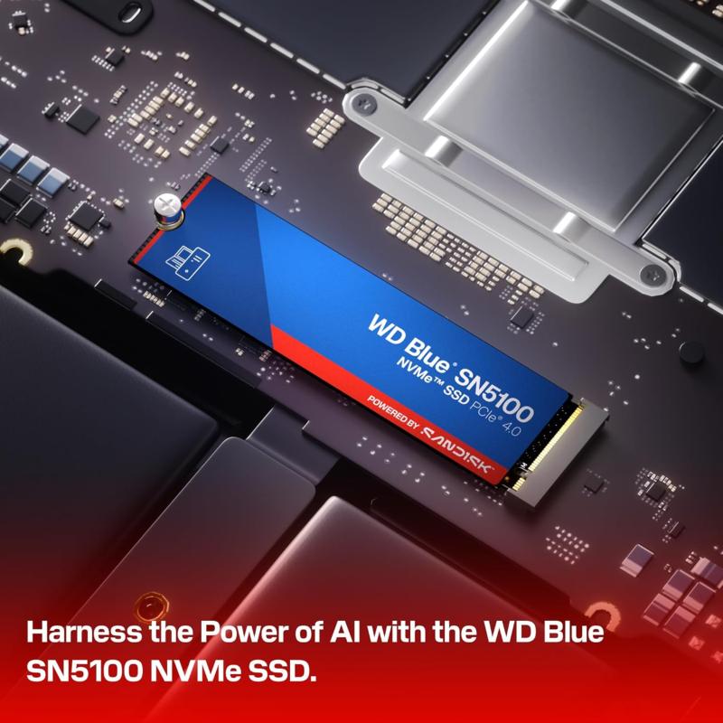 Performances SSD NVMe WD Blue SN5100