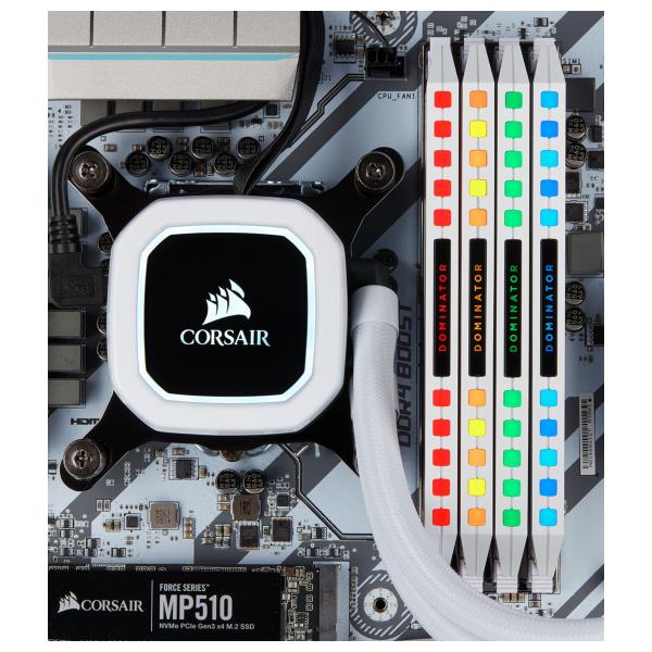 Dominator Platinum RGB White