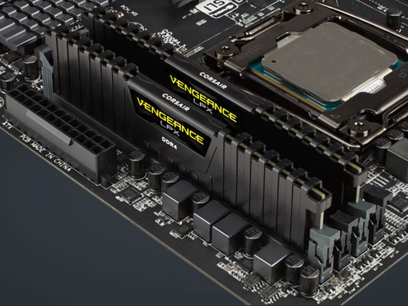 Corsair Vengeance LPX Black DDR4 3200 CL16 - détails