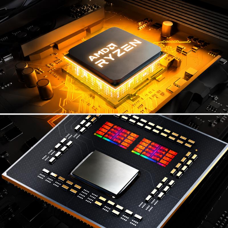 Performances multicoeurs du processeur AMD Ryzen 5 5500F