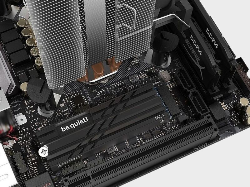 Radiateur en aluminium be quiet! MC1 pour SSD M.2