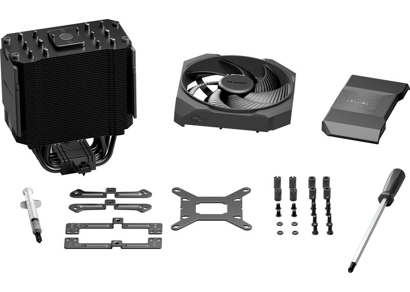 Ventirad premium be quiet Dark Rock 6 installé dans un PC