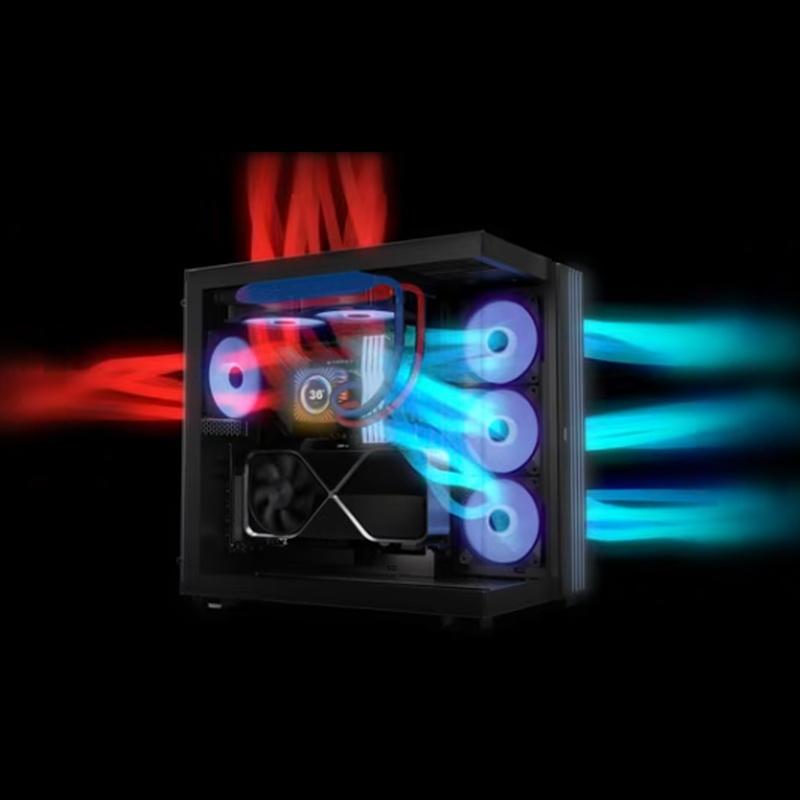 Écran IPS LCD et éclairage ARGB du be quiet! Light Loop IO LCD 360 mm