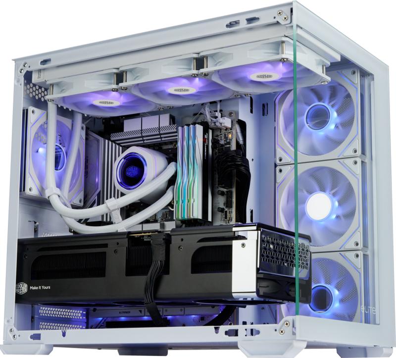 Kit de watercooling Cooler Master MasterLiquid 240 Core Nex Blanc