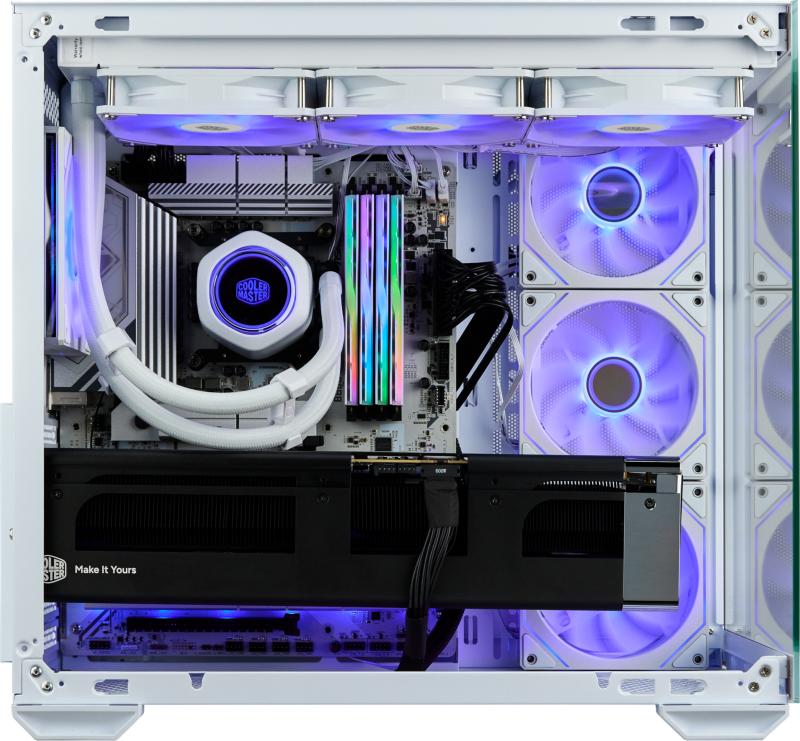 Éclairage ARGB du Cooler Master MasterLiquid 240 Core Nex Blanc