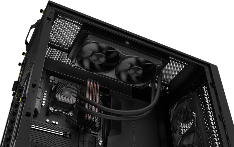 Watercooling Corsair Nautilus II 240 RS Noir avec pompe FlowDrive 2S et ventilateurs PWM à cadre unifié