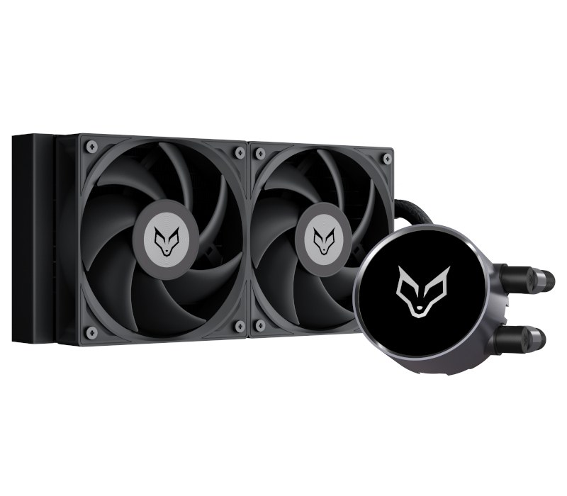 Système watercooling Fox Spirit Lightflow GX240 Core installé sur processeur
