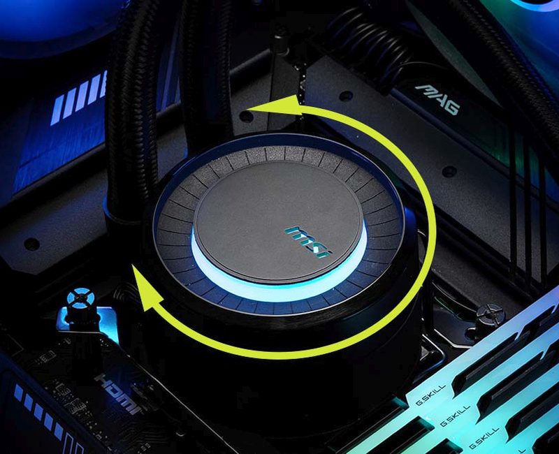 MSI MAG CORELIQUID E360 Blanc