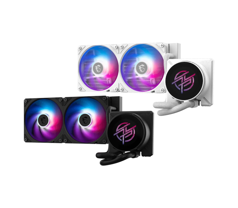 Écran IPS et ventilateurs du MSI MPG CORELIQUID P22 240
