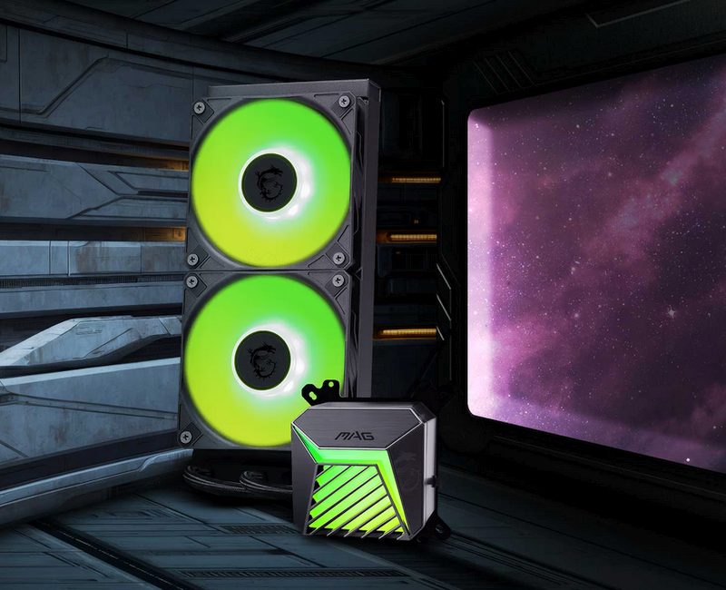 MSI MAG CORELIQUID A15 240 Noir