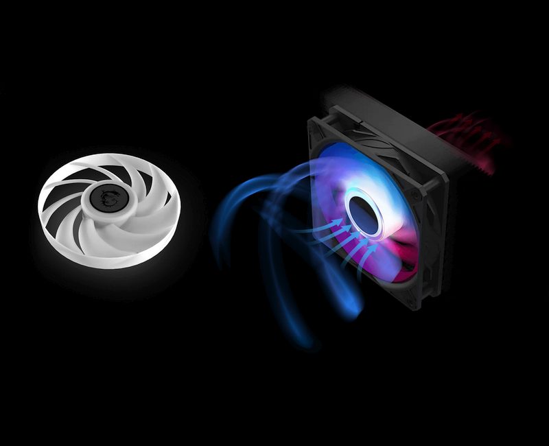 Radiateur MSI MAG CORELIQUID A15 240 Noir