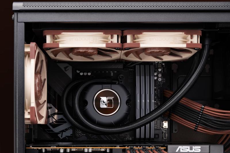 Radiateur 240 mm et ventilateurs du Noctua NL-LC1-24