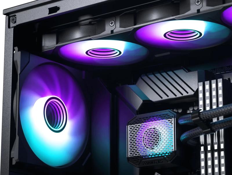 Refroidissement et ventilateurs D-RGB du Phanteks Glacier One 360M25G2