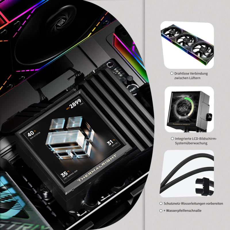 Watercooling Thermalright Peerless Vision 360 ARGB Blanc