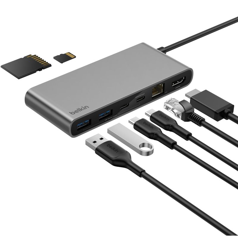 Hub USB-C Belkin 8 ports