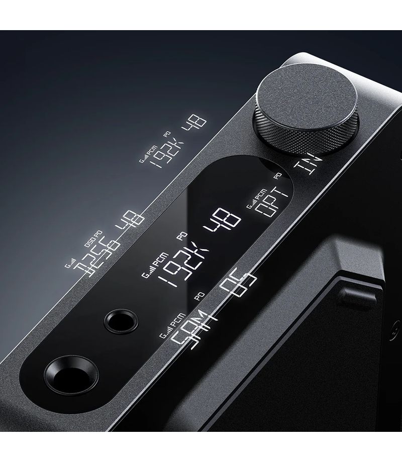 Connectique du DAC FiiO K11 R2R