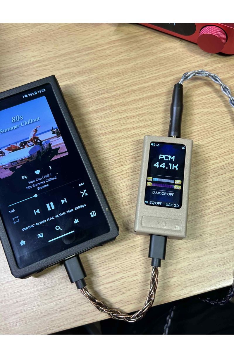 Convertisseur audio haute résolution FiiO QX13 Titanium