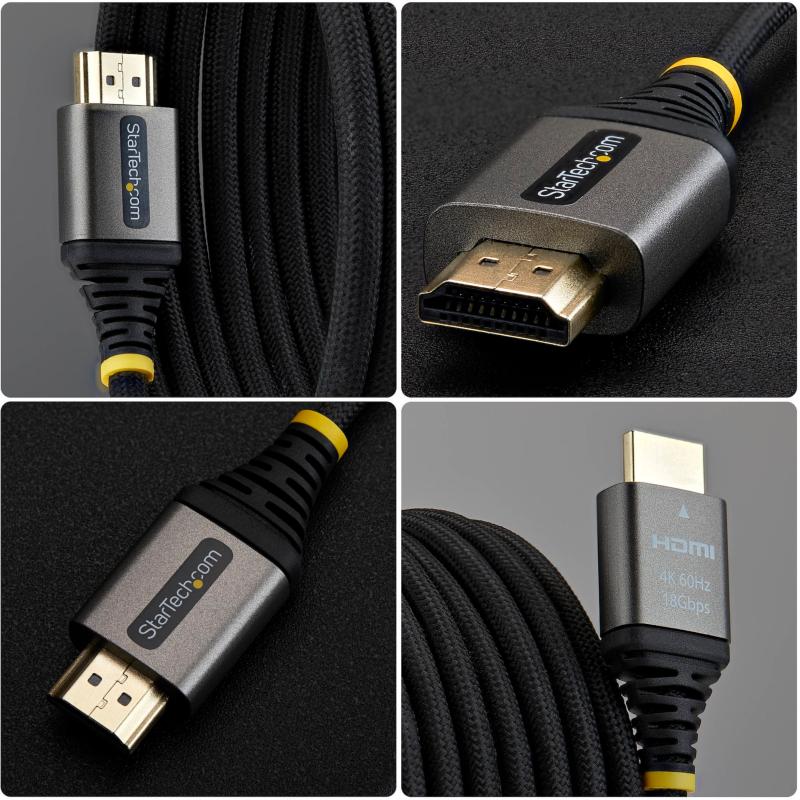 Câble HDMI StarTech.com HDMI2-FLEX-4K60-3M