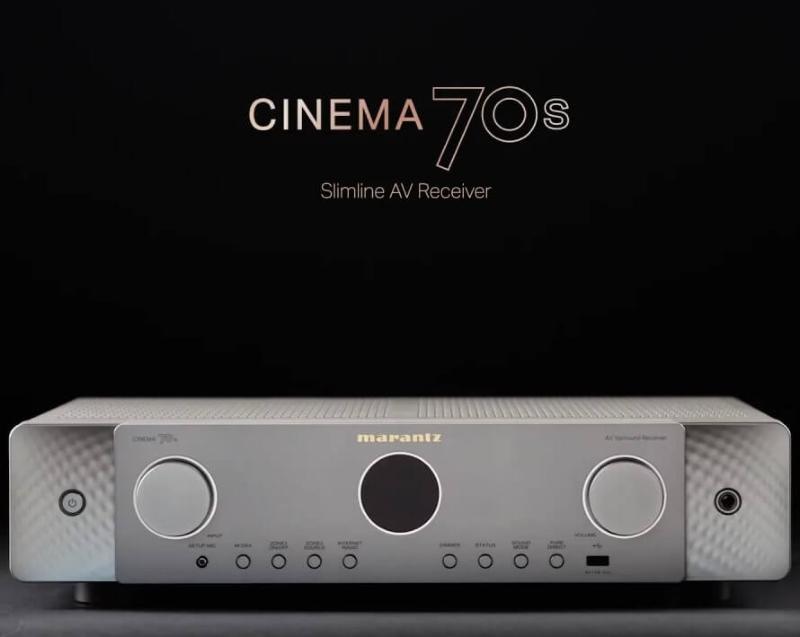 Marantz Cinema 70S Silver Gold - Ampli home cinéma - La boutique d