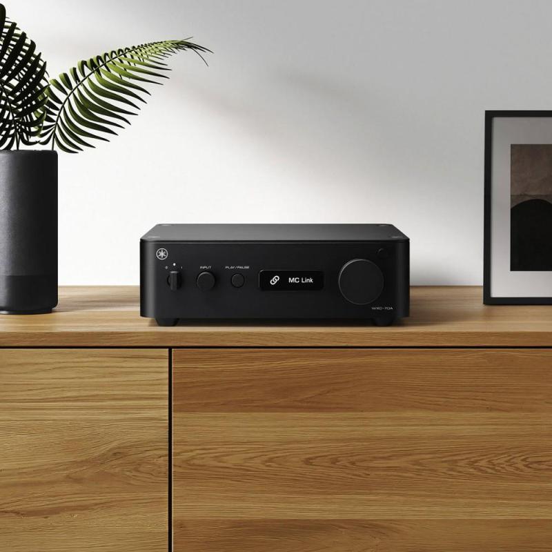 Architecture audio Yamaha WXA-70A avec DAC ESS SABRE et calibrage YPAO
