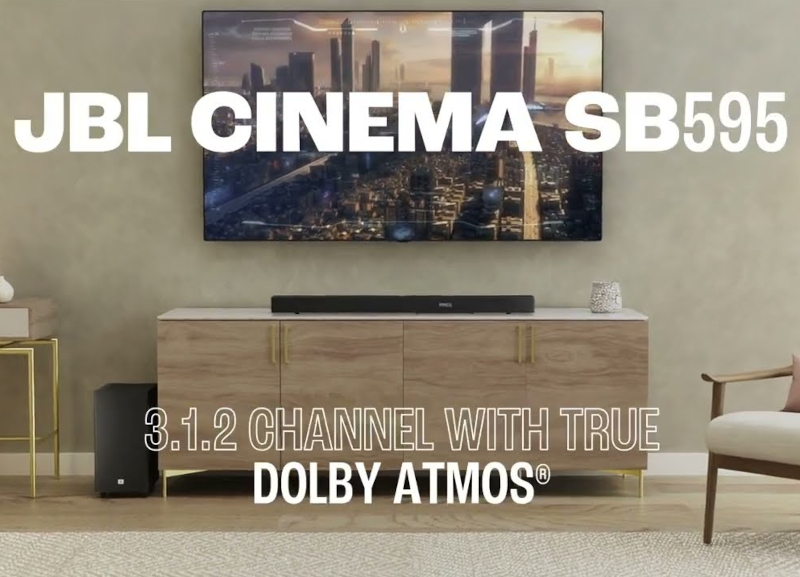 Barre de son home cinéma JBL Cinema SB595