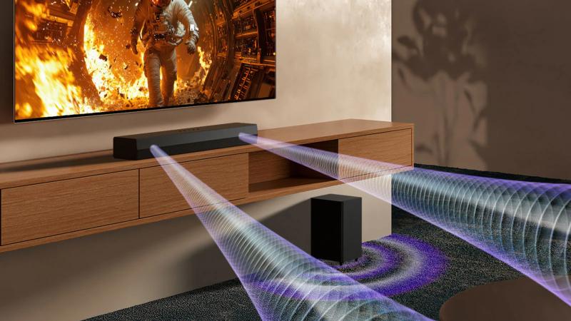 Expérience cinéma avec la barre de son LG S30A