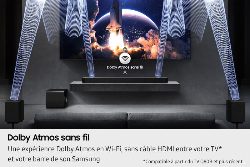 Immersion sonore de la barre de son Samsung HW-Q930H