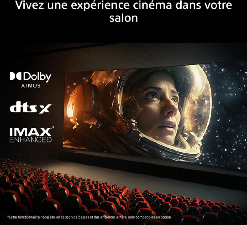 Système Home Cinéma Sony BRAVIA Theatre Trio HT-A8 avec enceinte centrale et deux enceintes avant