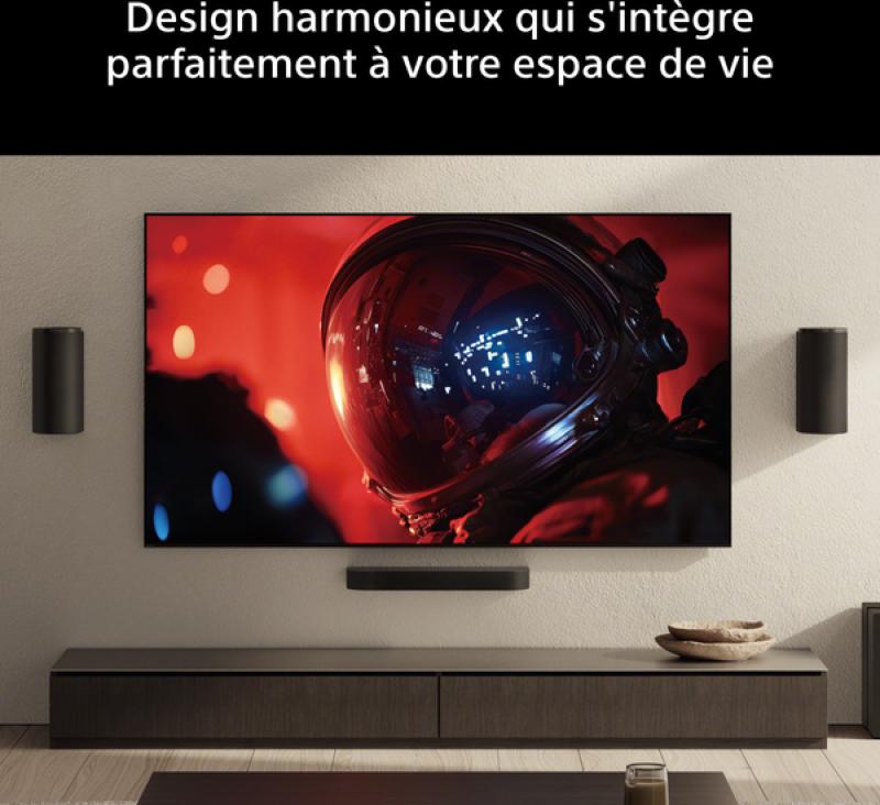 Installation Home Cinéma Sony BRAVIA Theatre Trio HT-A8 avec connectivité HDMI et enceintes sans fil
