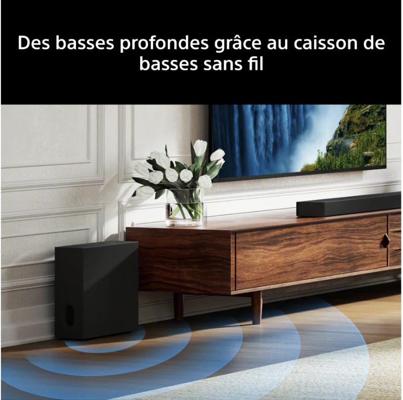 Barre de son Sony BRAVIA Theatre Bar 7 avec caisson Sub 7