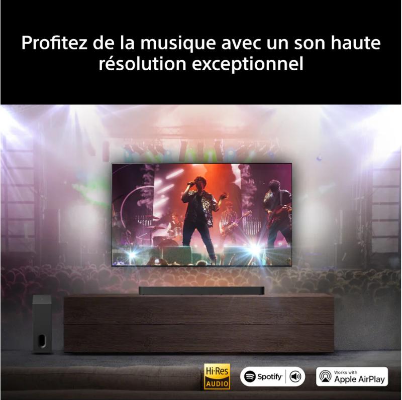 Connectique HDMI 2.1 de la Sony BRAVIA Theatre Bar 7