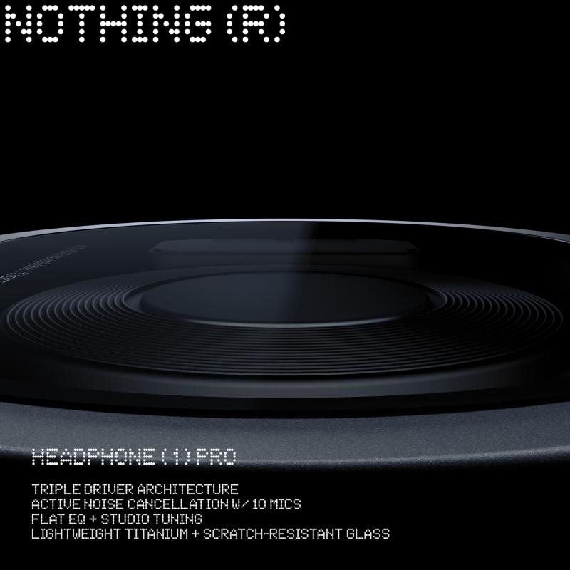 Commandes et connectivité du casque Nothing Headphone (1) Pro