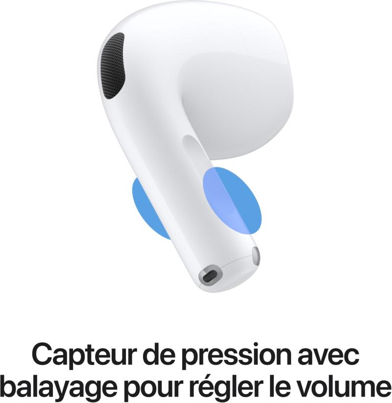 Contrôle tactile des Apple AirPods 5