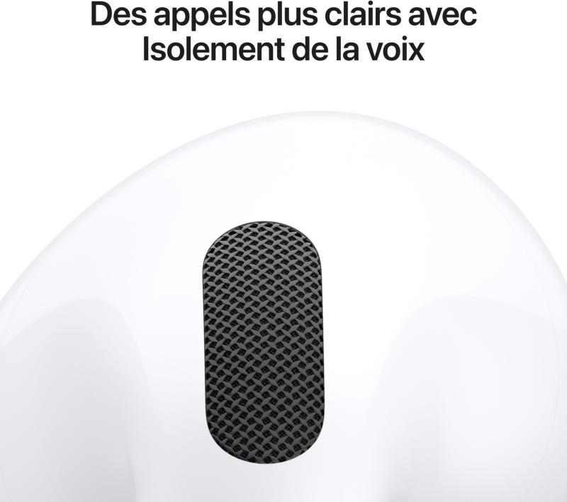 Architecture acoustique des écouteurs Apple AirPods 5