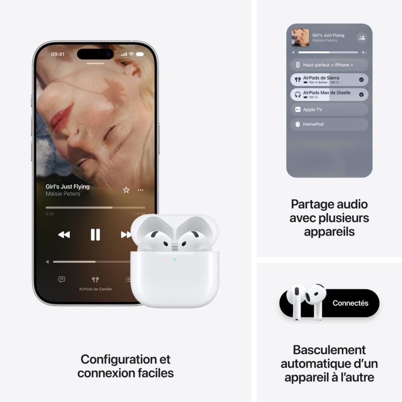Apple AirPods 5 et boîtier de charge USB-C