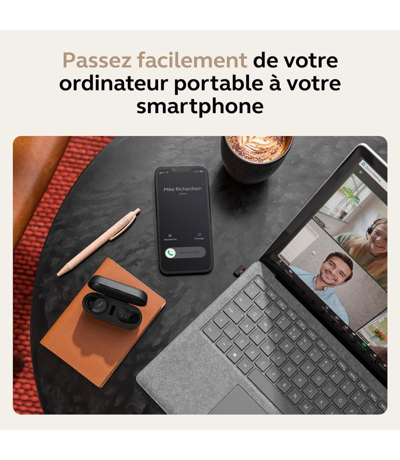 Présentation des écouteurs Jabra Evolve2 Buds et de leurs fonctionnalités audio professionnelles