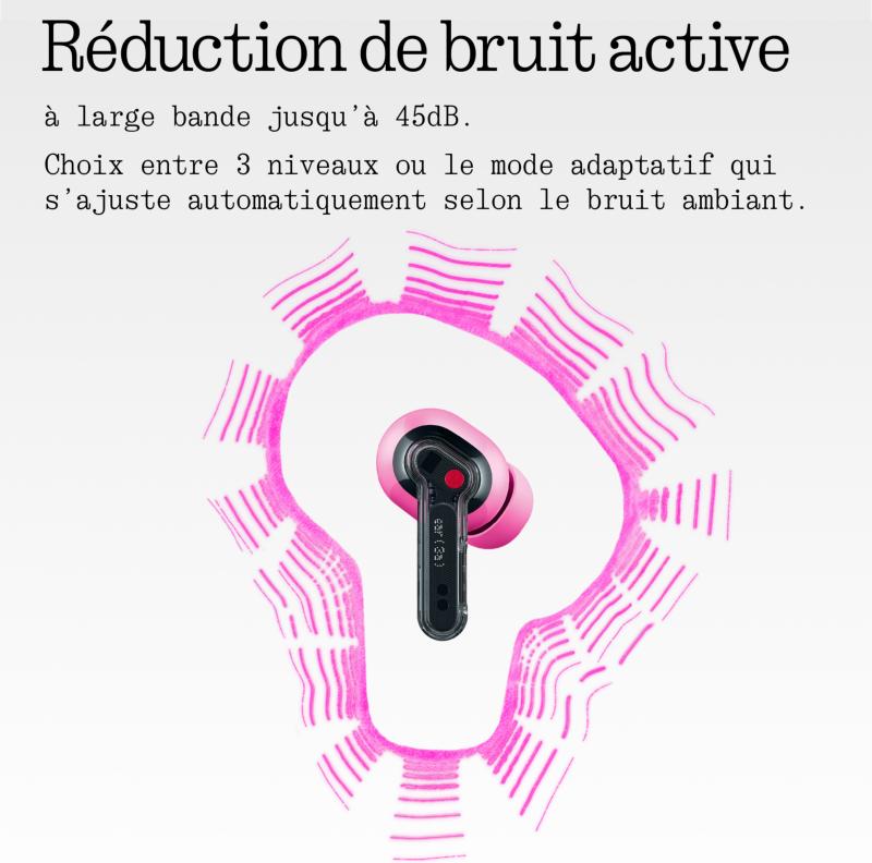 Qualité sonore des écouteurs Nothing Ear (3a)