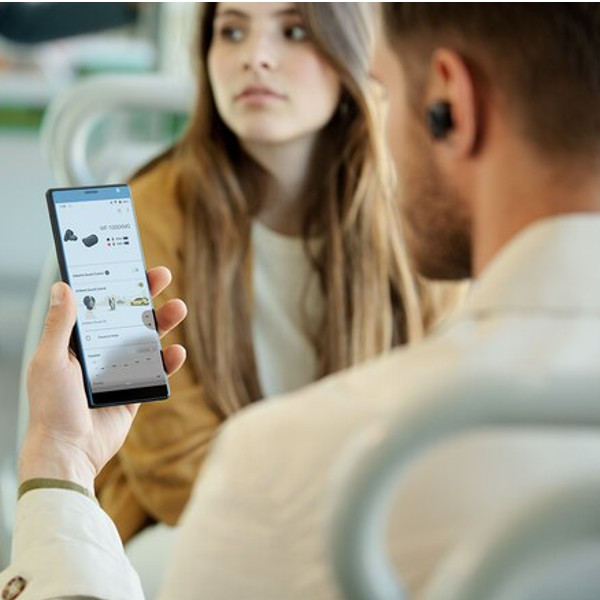 Image portable avec écouteurs