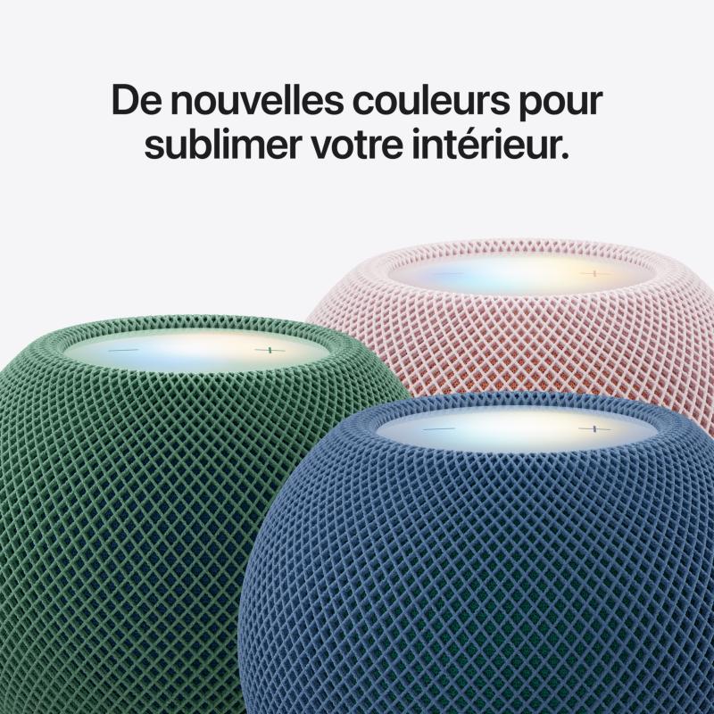 Design compact et surface lumineuse Illumination sonore du HomePod mini 2