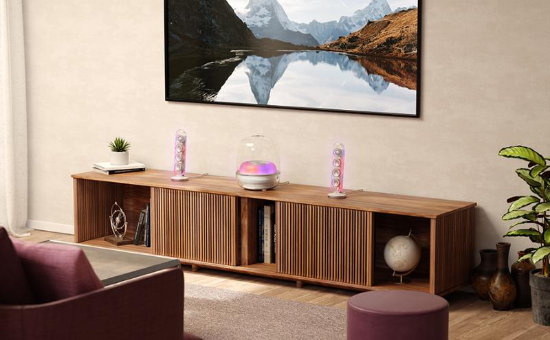 Design transparent du SoundSticks 5