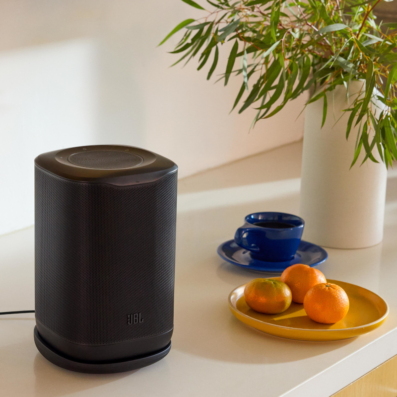 Enceinte JBL Cove P1 offrant une expérience sonore immersive Dolby Atmos