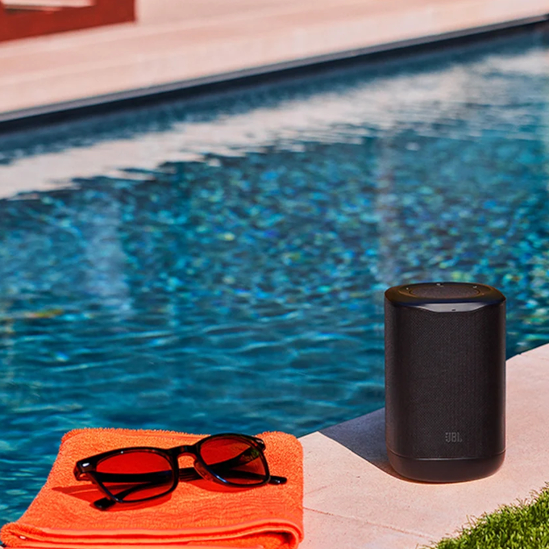 Diffusion de musique sans fil avec l'enceinte Wi-Fi Bluetooth JBL Cove P1