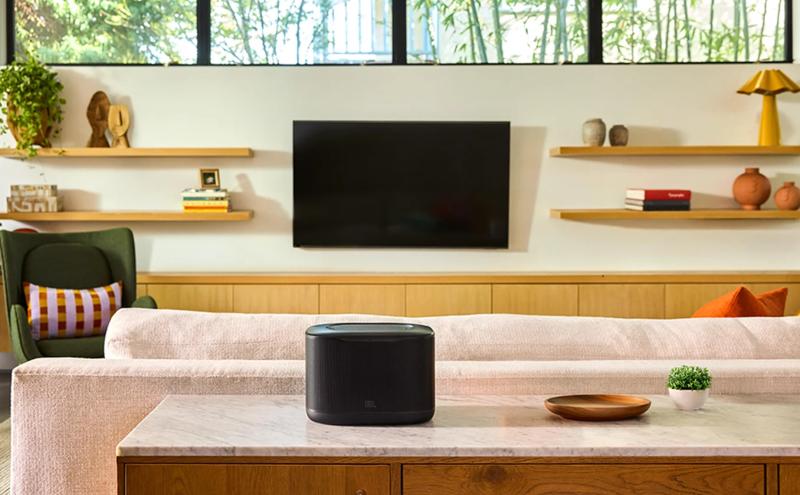 Enceinte JBL Cove X1 Noir avec connectivité Wi-Fi Bluetooth multiroom et Auracast