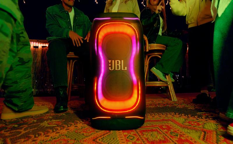 Jeu de lumière synchronisé de la JBL PartyBox 330