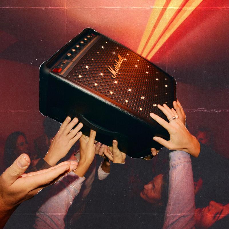 Enceinte Bluetooth Marshall Bromley 450 noire
