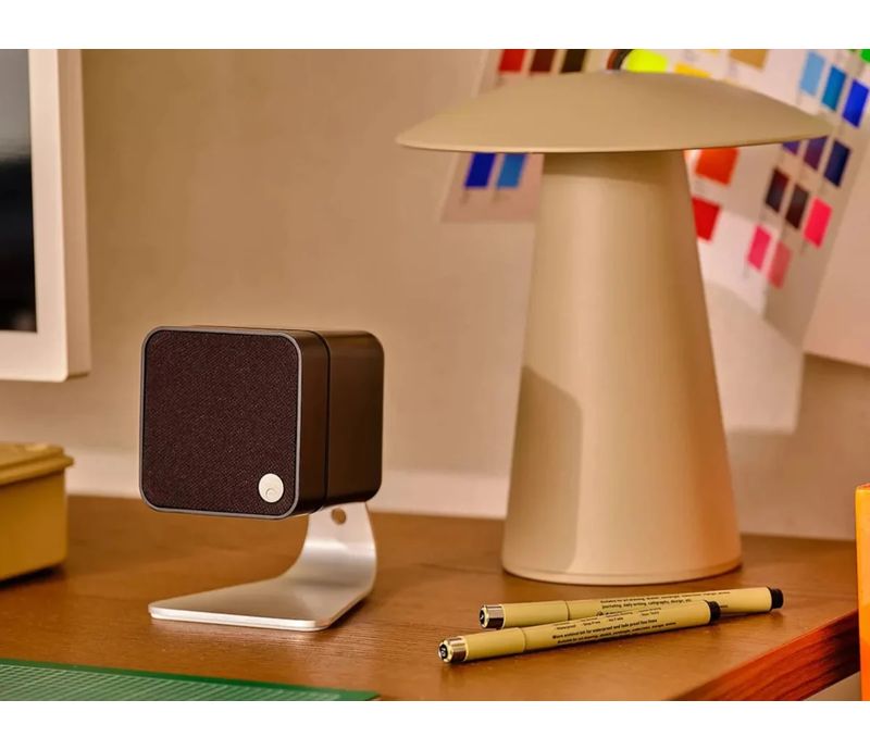 Format compact de l'enceinte Cambridge Audio MSX 10 Blanche