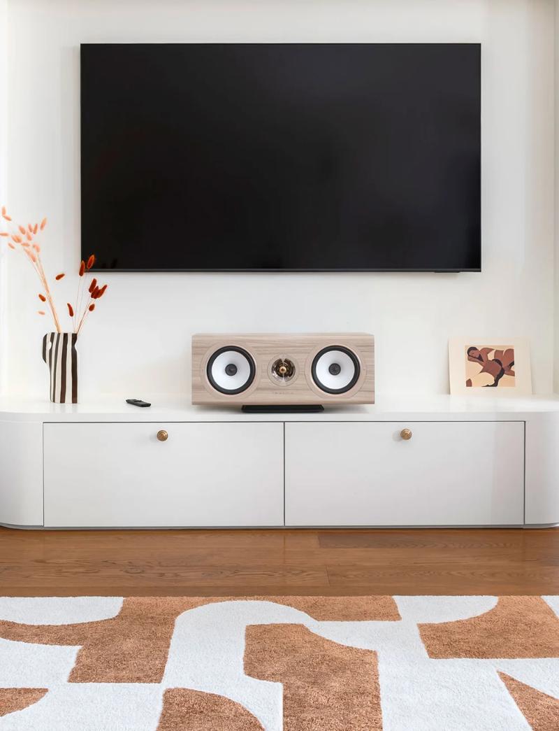 Architecture acoustique de l'enceinte Triangle Solstice C3 Noir