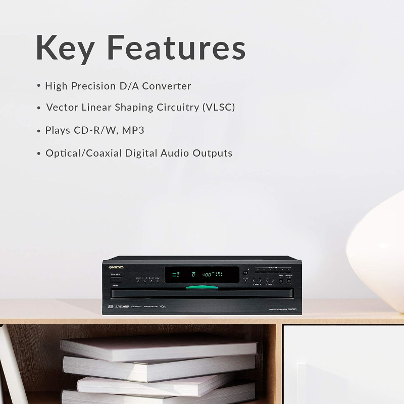 Onkyo DX-C390 - Vue arrière