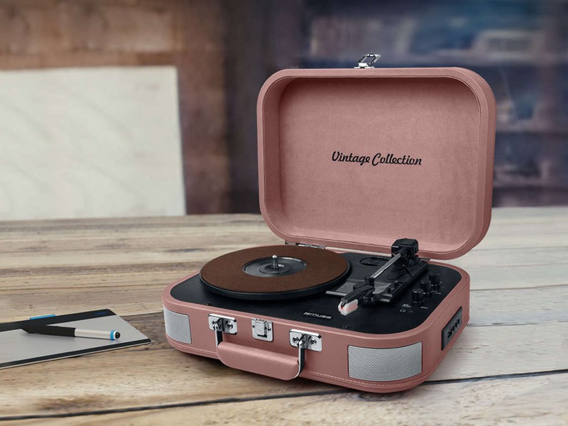 Platine vinyle Muse MT-201 BTP Rose
